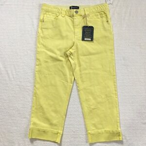 Democracy Women's Boyfriend Jeans in Bright Yellow